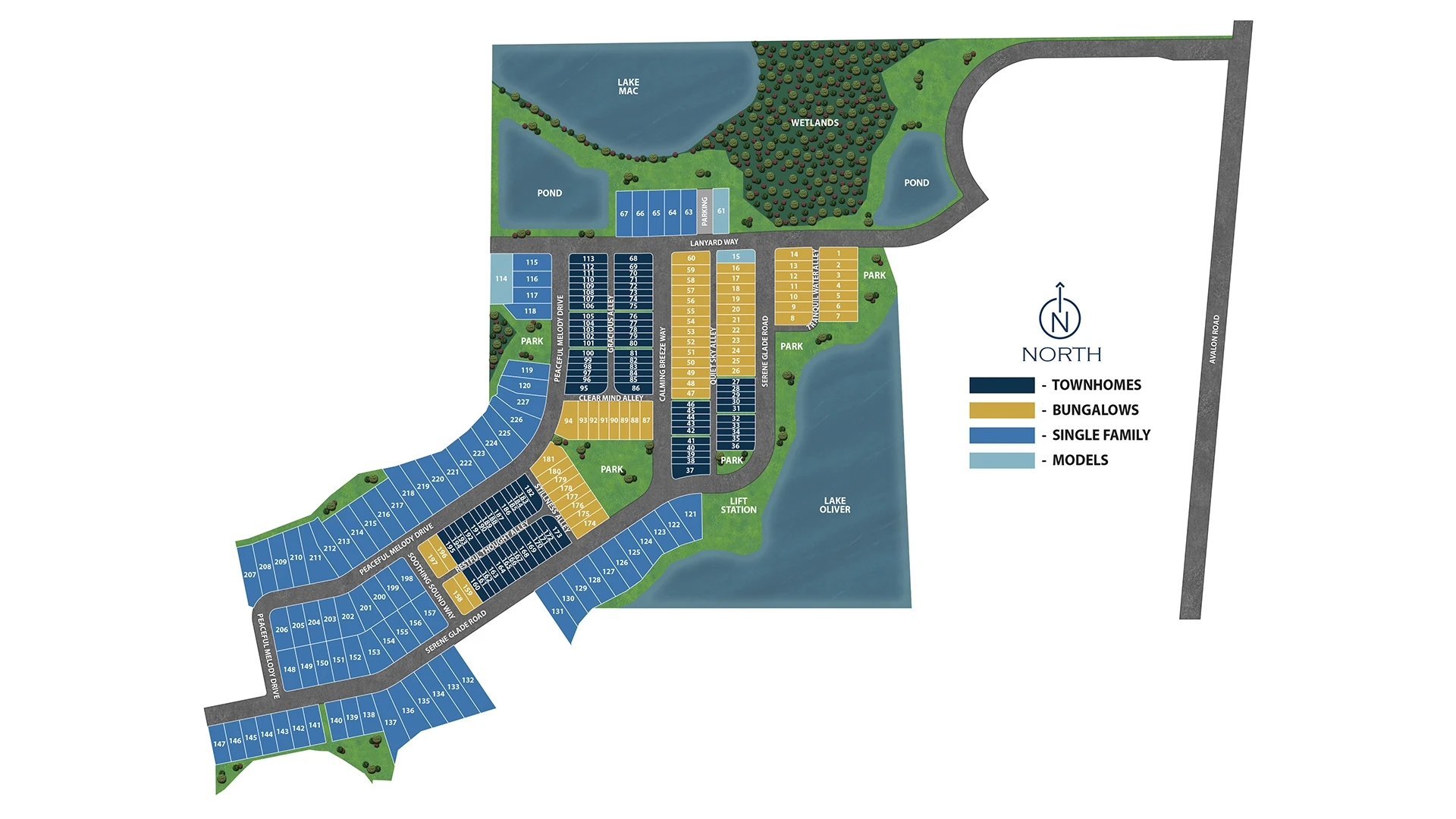 Serenade at Ovation Site Plan